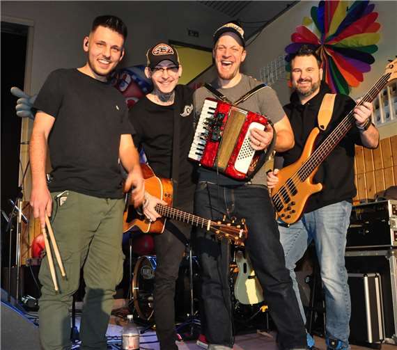 Die tolle Band „Baatmänn“.