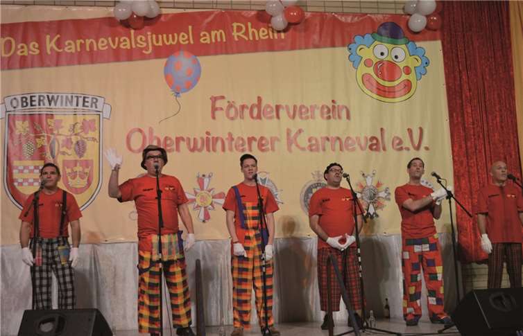 Die tolle Truppe von A-Capella Oh Weh. AB