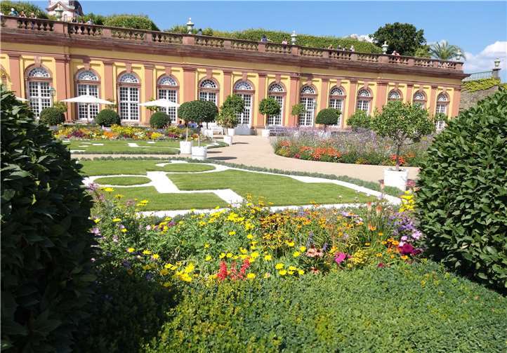 Die tollen Französischen Gartenanlagen des Schlosses wurden besichtigtFoto: privat