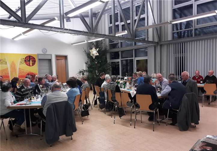 Die traditionelle Silvesterfeier mit großer Christbaumversteigerung bildeten den Jahresabschluss. Foto: privat