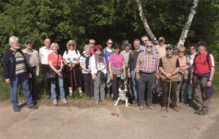 Die traditionelle Wanderung erfreute sich auch diesmal wieder eines regen Zuspruchs.
