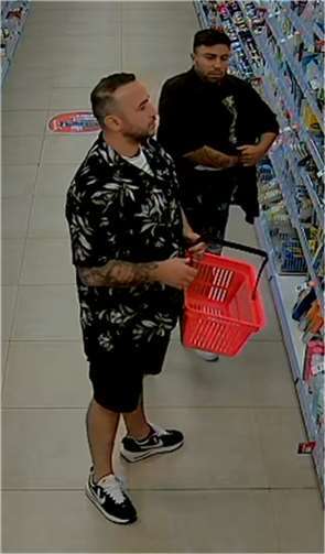 Die unbekannten Täter. Foto: Polizei RLP