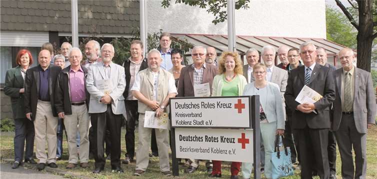 Die uneigennützigen Blutspender wurden für ihre Treue geehrt. DRK KO