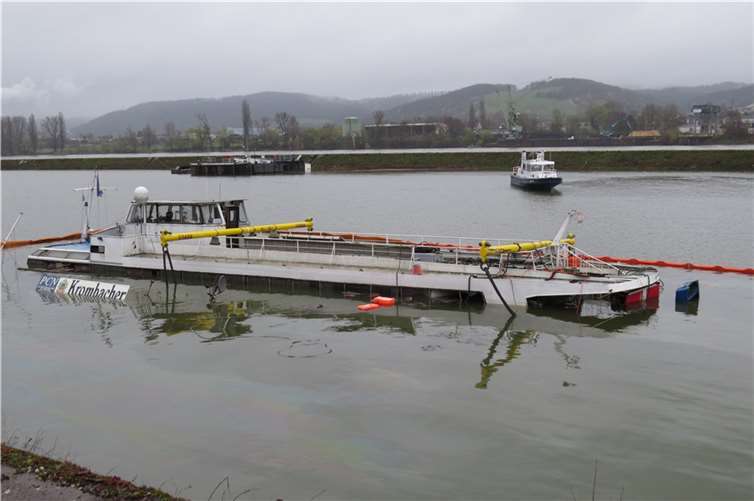 Die versunkene „Carmen Sylva“.