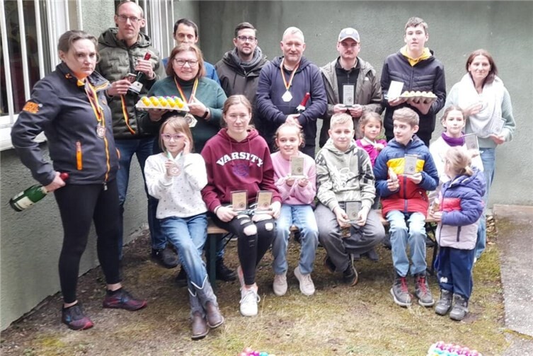 Die vielen Sieger vom BSC - Osterschießen