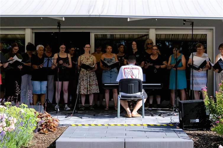 Die vier Chöre der Ars Musica Familie zeigten eindrucksvoll die Bandbreite ihres Repertoires.  Fotos: privat