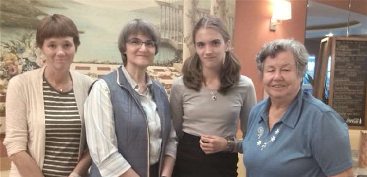 Die vier Damen sind stolz auf den Erwerb der Sportabzeichen.privat