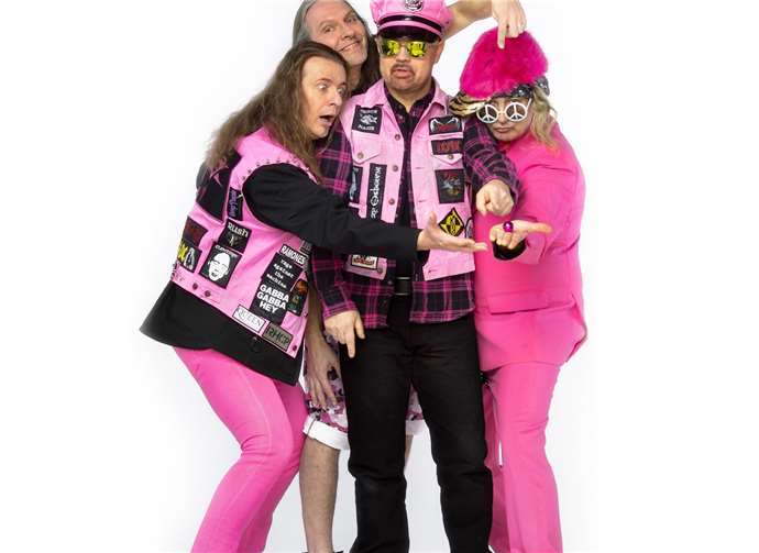 Die vier Erlangener stehen vor allem für ihren hintergründigen Humor.