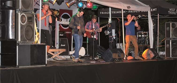 Die vier Jungs von „Christine“ haben sich der Rockabilly-Musik verschrieben und wussten ihr Publikum zu begeistern. WT