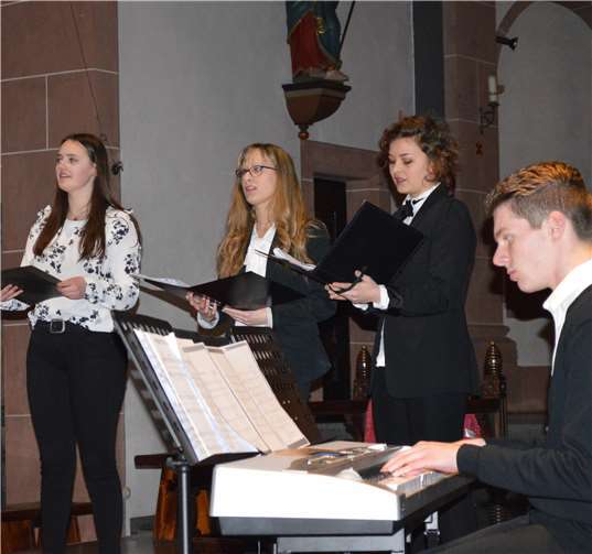 Die vier Kirchenmusiker boten ein ganz außergewöhnliches Konzert. AB