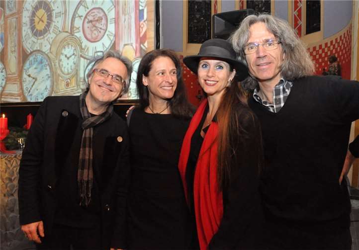 Die vier Künstler sorgten für ein volles Haus zum Benefizkonzert. Archiv