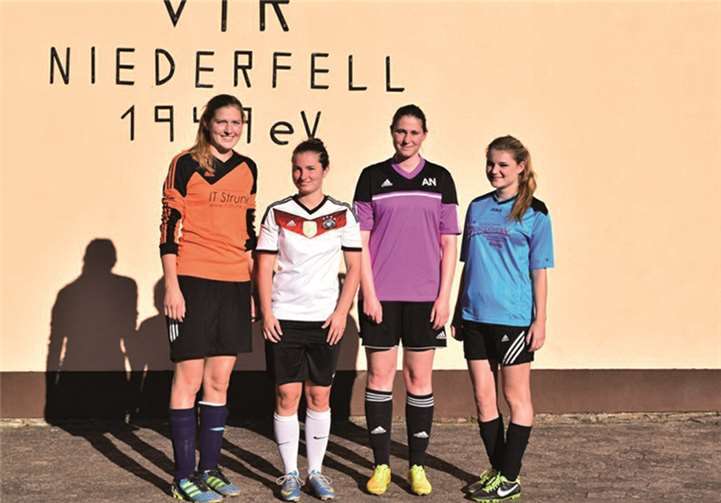 Die vier Neuzugänge. V.l.: Lydia Ibald, Madeleine Haase, Anne Neeb und Isabell Emmerich.privat