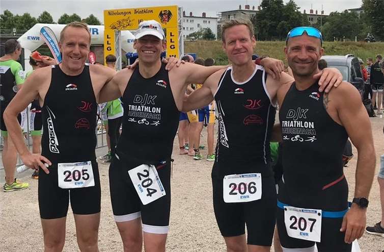 Die vier Starter der DJK Andernach festigten in Worms ihre TOP10-Platzierung. Foto: privat