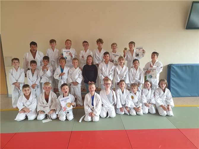 Die vom Anfängerkurs erreichten Auszeichnungen waren mit drei schwarzen Panthern äußerst erfolgreich.  Foto: TV Cochem