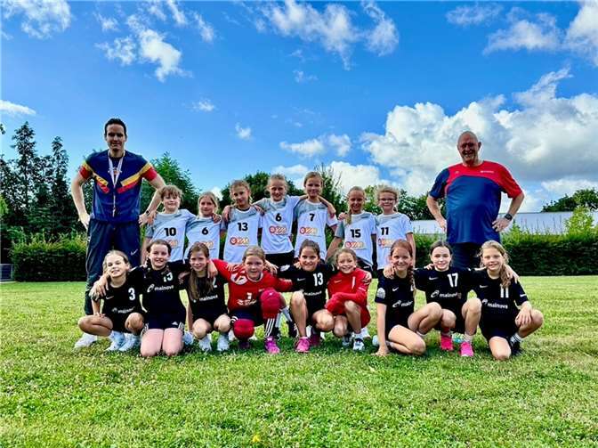 Die wE1 konnte einen 31:10-Heimsieg feiern. Quelle: JSG Welling/Bassenheim