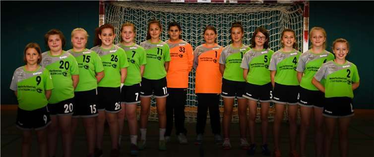 Die weibliche D-Jugend 2018/19 des TuS Grün-Weiß Mendig unterlag der Mannschaft aus Engers. privat