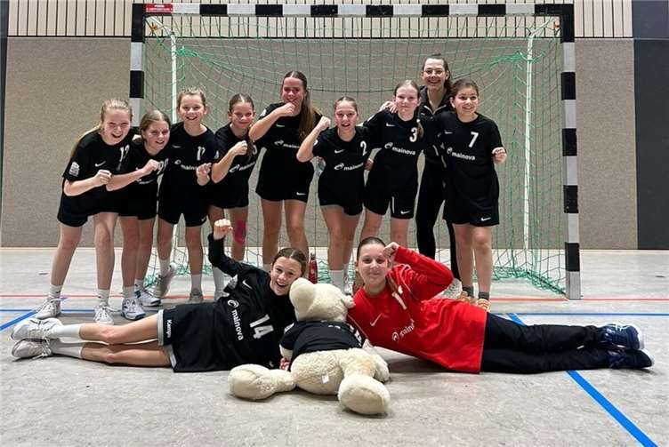 Die weibliche D-Jugend der JSG Welling/Bassenheim. Quelle: JSG Welling/Bassenheim