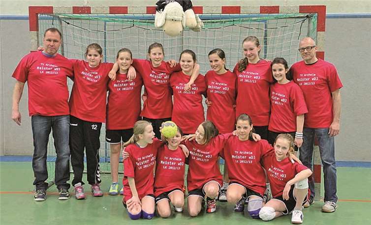 Die weibliche D-Jugend hat die Saison super bestritten.privat