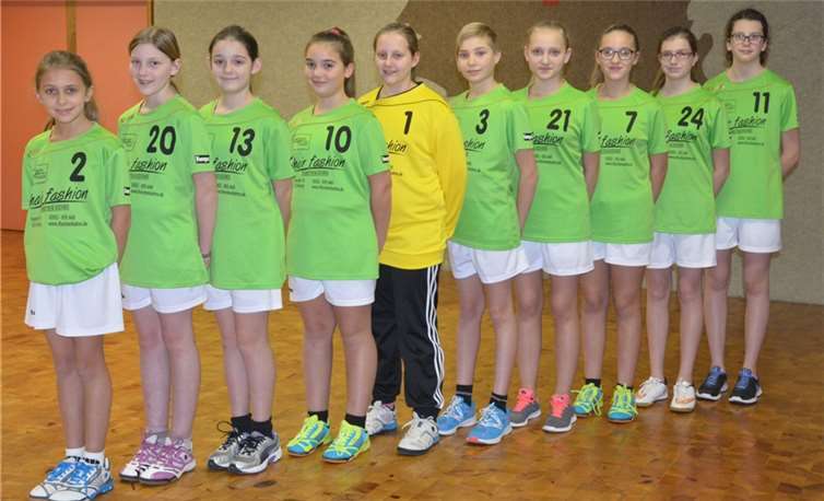 Die weibliche D-Jugend von Grün-Weiß Mendig schaffte gegen die JSG Betzdorf ein Unentschieden.privat