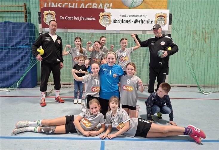 Die weibliche E-2 Jugend. Foto: JSG Welling/Bassenheim