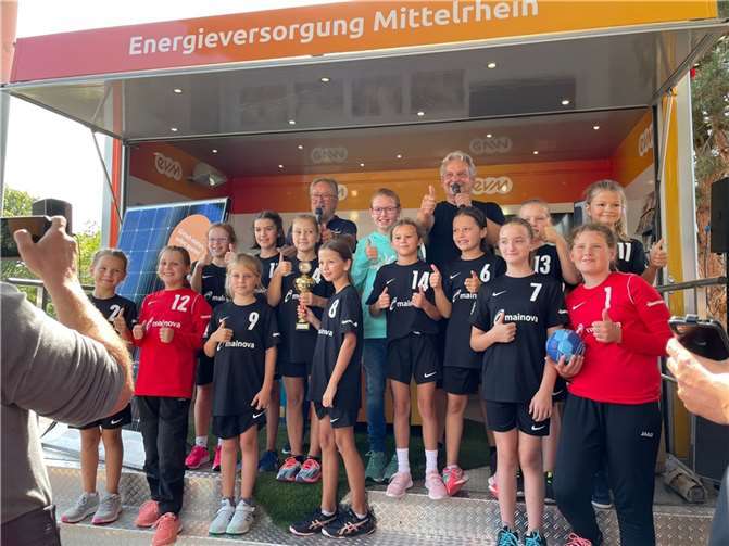 Die weibliche E-Jugend der JSG Welling/Bassenheim. Quelle: JSG Welling/Bassenheim