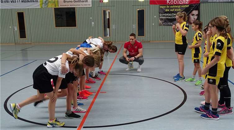 Die weibliche E-Jugend siegte klar gegen Bad Ems.Bernd Weiler