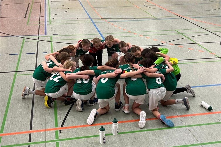 Die weibliche E-Jugend.Foto: Anke Bous