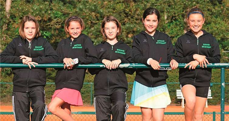 Die weibliche U12.  Privat