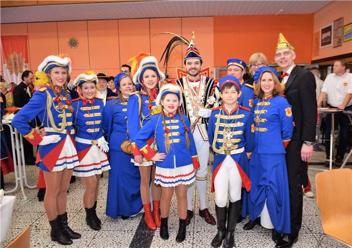 Die weiteste Anreise hat tedie Stadtgarde aus Herzogenrath bei Aachen.