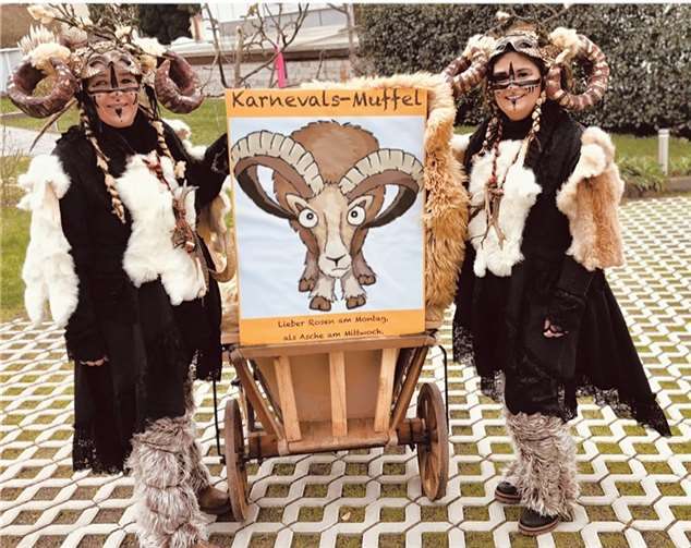 Die wilden Karnevalsmuffel waren in Kesseling unterwegs. 