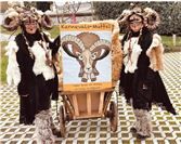 Die wilden Karnevalsmuffel waren in Kesseling unterwegs. 