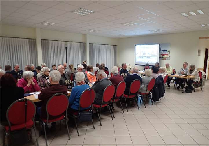 Die wirklich außerordentlich gut besuchte Mitgliederversammlung.Foto: privat