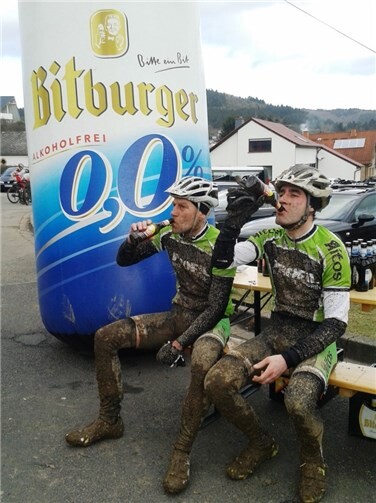 Die wohlverdiente „Belohnung“ wartete im Zielbereich auf die Starter. privat