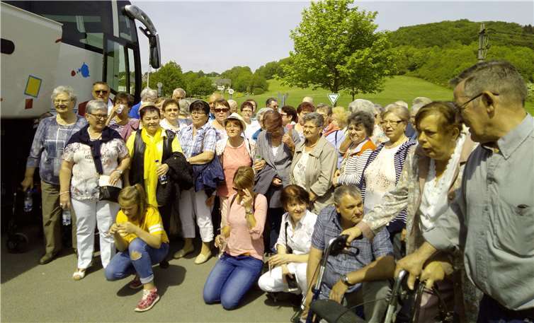 Die wunderschöne Eifellandschaft faszinierte die Mitglieder des SVV Raubach. privat