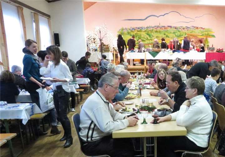 Die zahlreichen Besucher wurden auch kulinarisch verwöhnt.