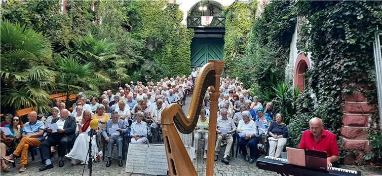 Die zahlreichen Zuschauer waren vom Serenadenabend begeistert. Foto: privat