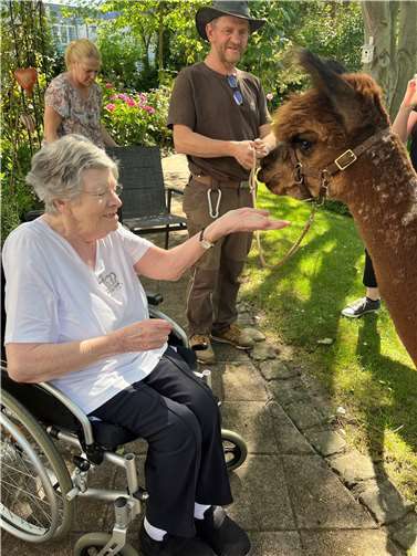 Die zahmen Tiere konnten aus der Hand gefüttert werden.