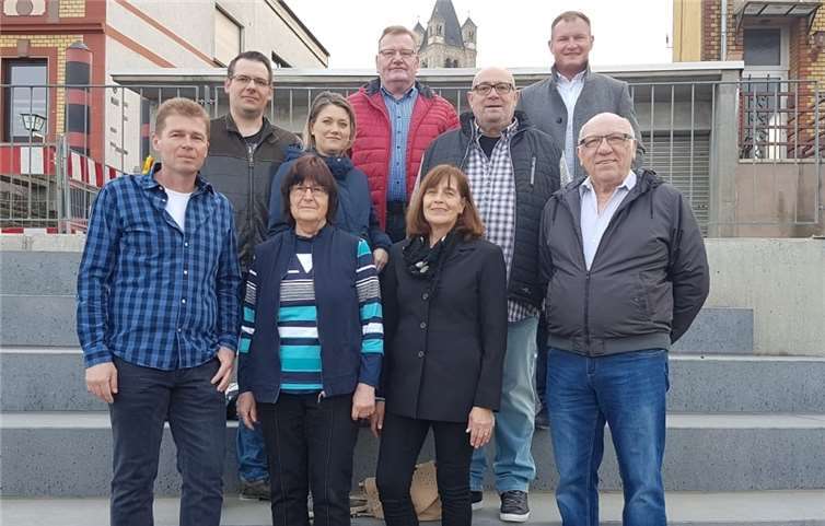 Die zehn Kandidaten für den Verbandsgemeinderat (auf dem Foto fehlt Herbert Dötsch).Foto: privat