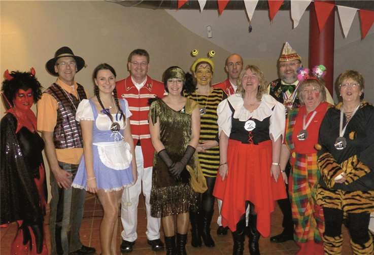 Die zehn Literaten des Festausschuss Karneval Bad Neuenahr-Ahrweiler e.V. müssen wieder bewerten.privat