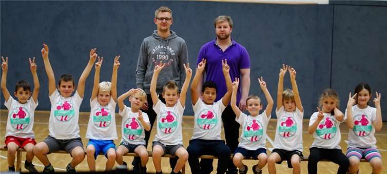 Die zehn spielstärksten Schüler wurden für den „Challenge Day“ ausgewählt.Fotos: privat