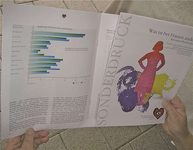 Die zehnseitige Broschüre: „Was ist bei Frauen anders?“ kann ab sofort angefordert werden. privat