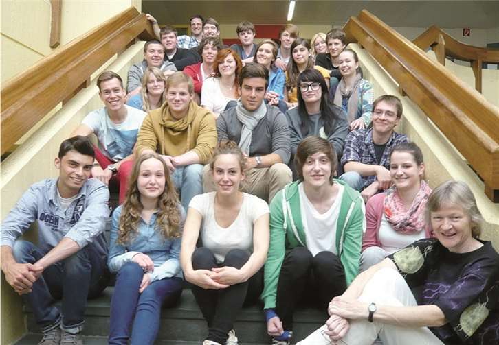 Die zwei Biologie-Leistungskurse der MSS 12.  Privat