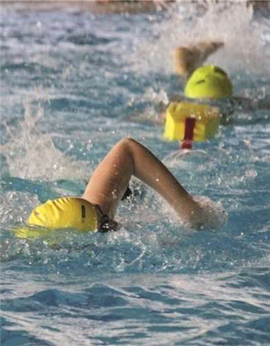 Die zweite Disziplin war die Gurtretterstaffel.