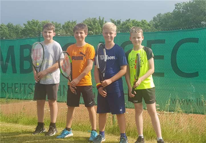 Die zweite Mannschaft Knaben 12 II (4er). Fotos: privat