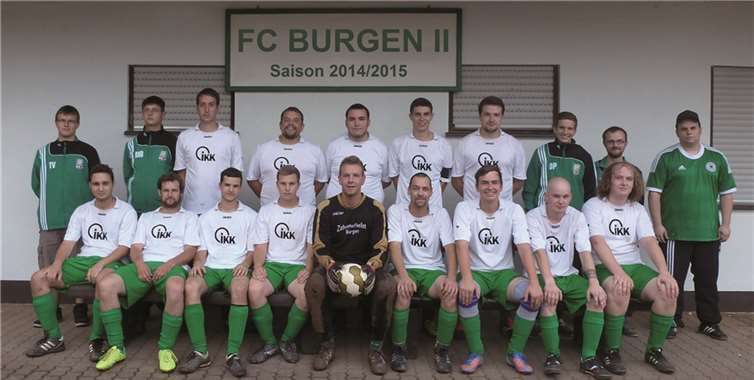 Die zweite Mannschaft blickt optimistisch auf die neue Spielzeit. privat