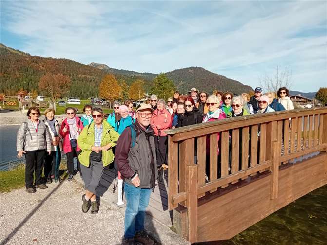 Die zweite Mehrtagesfahrt des Eifelvereins Andernach im Jahr 2024 ging an den 50 km südlich von München gelegenen Tegernsee.. Foto: Dagmar Müller