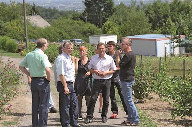 Die zweite Station führte zur „essbaren Stadt“ nach Andernach.