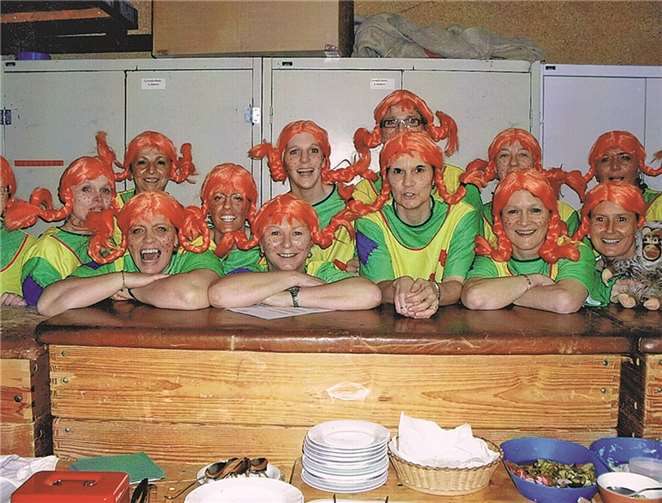 Die zwölf Möhnen im Alter von 30 bis 65 Jahren suchen noch Verstärkung.privat