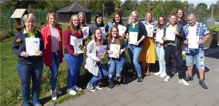 Die zwölf pädagogischen Fachkräfte aus verschiedensten Bildungseinrichtungen stellten mit ihren Abschlusspräsentationen ihr Wissen unter Beweis. Foto: privat