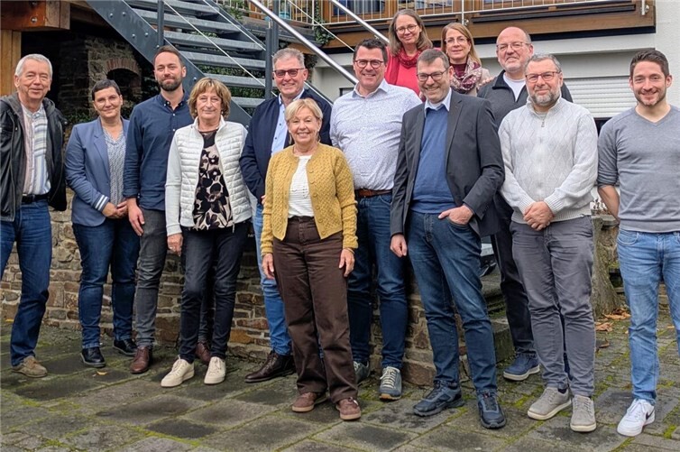 DieFraktionen von CDU, Grüne und FDP im Stadtrat Mayen.Foto: privat